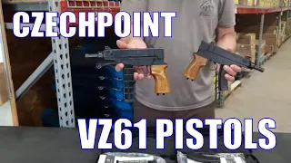 Czechpoint VZ61 Pistols NEW ITEMS