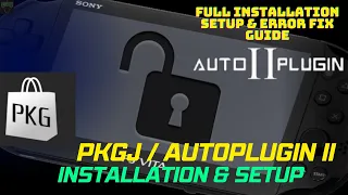 Learn How To Use PKGJ AUTOPLUGIN FOR PSVITA In Just 10 Minutes! | 2024