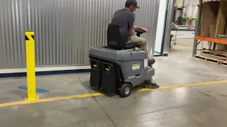 Karcher KM 85/50 R ride-on sweeper