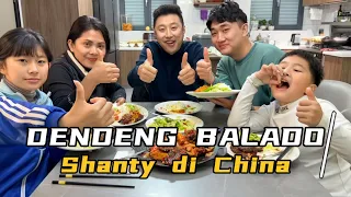 MASAK DENDENG BALADO KHAS PADANG,BUAT MINANTU ORANG MINANG DARI CHINA,LIHAT MEREKA MAKAN KAYAK APA?