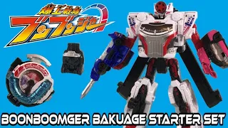 Boonboomger Bakuage Starter Set Review - Bakuage Sentai Boonboomger