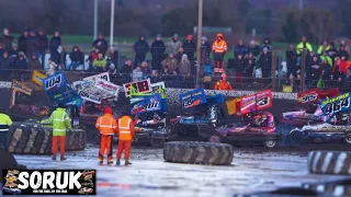 BriSCA F2 Stock Cars - WQR HEATS ONLY (King's Lynn - 2/3/24)