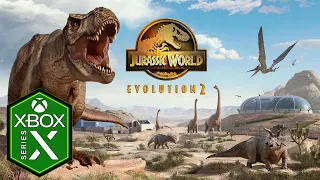 Jurassic World Evolution 2 Xbox Series X Gameplay [Optimized] [Xbox Game Pass]