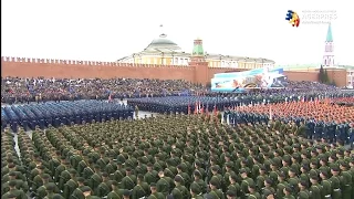 Paradă militară în Piaţa Roşie din Moscova, de Ziua Victoriei