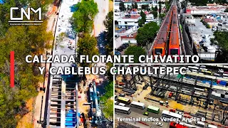 Avances CETRAM Indios Verdes y la rehabilitación de la  Línea 12, 1° semana de julio del 2023, CDMX