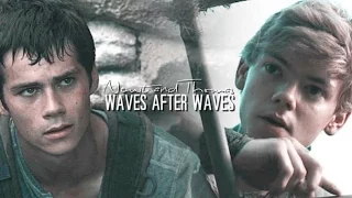 newt + thomas | wave after wave