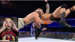 WWE Smackdown 1/31/17 Cena Harper vs Wyatt Orton