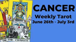 Cancer: Seeing Hidden POSSIBILITY Is Your GIFT! 💙 June 26th – July 3rd  2023 WEEKLY TAROT READING