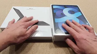 APPLE unboxing 3 in 1 - pencil 2 + magic keyboard - ipad air 4 - 3 в 1 распаковка Эпл 2020