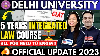 Delhi University Law Degree🥳 BA LLB & BBA LLB | Direct Admission After Class 12th🔥