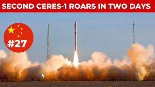 BOOM!: China cranks out second Ceres-1 rocket in two days, third launch in 48 hours