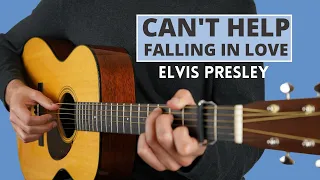 Can't Help Falling in Love (Elvis Presley) - Beginner Fingerstyle Lesson