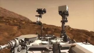 Mars Science Laboratory Curiosity Rover Animation (HD)