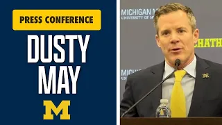 Dusty May Introductory Press Conference: Michigan Coach Talks Vision, Philosophy, Accepting Job