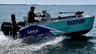 Pieni jättiläinen • Esittelyssä MAX 48 katamaraanivene • Kalastus • Kuljetus • Yhteysvene • Raumalta