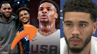 NBA PLAYERS REACT TO BRONNY JAMES JR CARDIAC ARREST