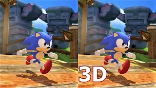 Sonic Generations  3D video 2 3D SBS VR box google cardboard