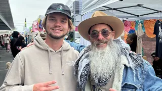 This was so cool!!! This cat found me on tiktok and came to the farmers market yesterday to see me!!