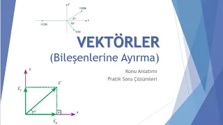 VEKTÖRLER 3 | BİLEŞENLERİNE AYIRMA | PDF |