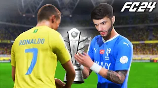 Enfrentei meu Rival Cristiano Ronaldo na Semi-Final da Copa! (Carreira Jogador FC 24) #16