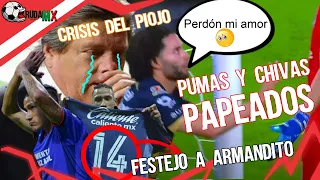 Golearon a Chivas, Chicote Admite ser Amepana, Chino Huerta PAPEADO por Rayados, CRISIS de Piojo J10