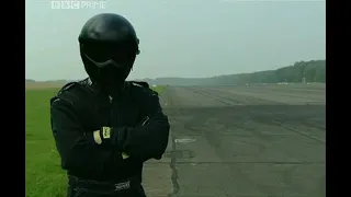 Top gear -- THE STIG first time ever around the track!