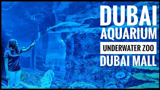 Exploring Dubai!  Aquarium & Underwater Zoo with Radhika ! Part - 1
