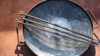 Сковорода из дисковой бороны