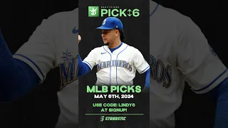 MLB DraftKings Pick 6 Plays🔥| Best DraftKings MLB Picks Today! Monday, 5/6/2024