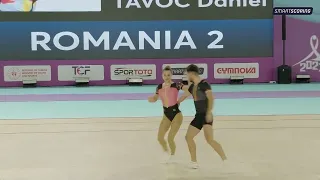 Mixed Pair (ROMANIA 2) 13th European Aerobic Championships Antalya 2023