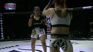 INVICTUS FIGHTERS XXI -  FEBE GOMEZ JUAREZ   VS  LOURDES OVIEDO