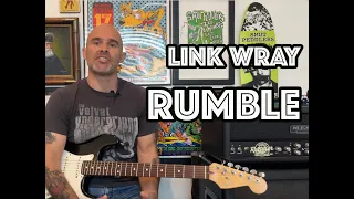 Rumble by Link Wray Guitar Lesson + Tutorial