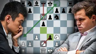 Magnus Carlsen’s London Opening NOVELTY GAMBIT Destroys Ding Liren