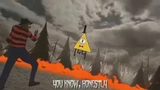 Bill Cipher vs Freddy Krueger Cover (OLD)