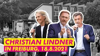 Aus Liebe zur Freiheit. Christian Lindner live in Freiburg.