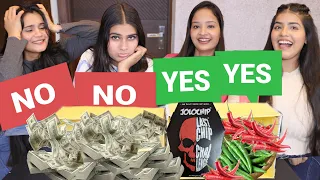 YES OR NO | Friends Comedy Challenge | Challenge Gone Wrong with @DingDongGirls