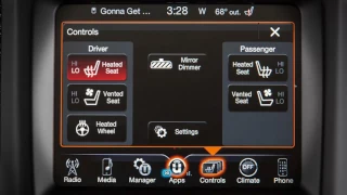 Heated/Vented Seats-Seat heaters and ventilated seats in 2018 Jeep Cherokee