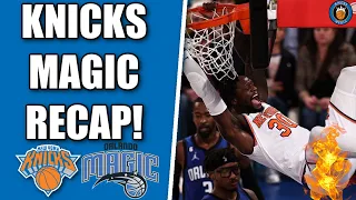 New York Knicks vs Orlando Magic RECAP! GREAT TEAM BASKETBALL !