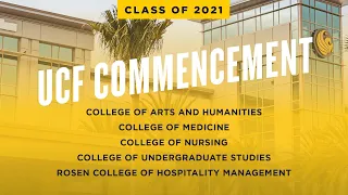 UCF Fall 2021 Commencement | December 17 at 2 p.m.