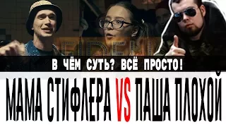 В чём суть? Краткий пересказ - МАМА СТИФЛЕРА VS ПАША ПЛОХОЙ (FIDELIO PUNCH CLUB)