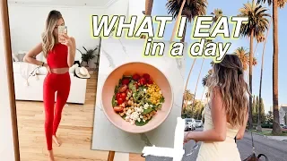 What I Eat In A Day *easy REALISTIC meals!*