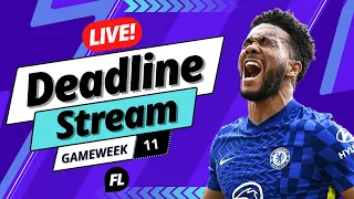 GAMEWEEK 11 LIVE DEADLINE STREAM 🔒 |  Fantasy Premier League 2022/23