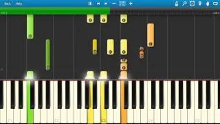 Cheers (Where Everybody Knows Your Name) Theme Song - Piano Tutorial - Synthesia