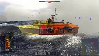 Royal Navy - DARK CLASS MTB  realistic Gameplay