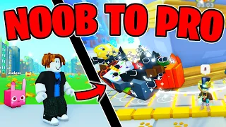 NOOB TO PRO SPEEDRUN with Dark Matter Helicopter Cats 🚁 Pet Simulator X