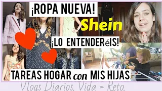 TAREAS HOGAR con HIJAS + ROPA NUEVA SHEIN 2024 #Sheintrendy + SEGURO QUE LO ENTENDÉIS. VLOGS DIARIO.