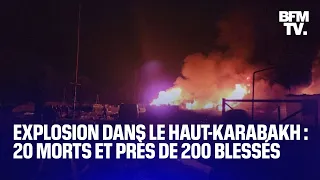 Au moins 20 morts et 200 blessés après l'explosion d’un dépôt de carburant dans le Haut-Karabakh