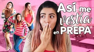 ESTOS ERAN MIS OUFITS EN LA PREPA | LESSLIE POLINESIA MUSAS