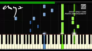 ENYA - ONLY TIME - SYNTHESIA (PIANO COVER)