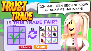 Sie SCAMMT mein NEON Shadow Dragon in einem TRUST Trade 😭 | Roblox/Deutsch